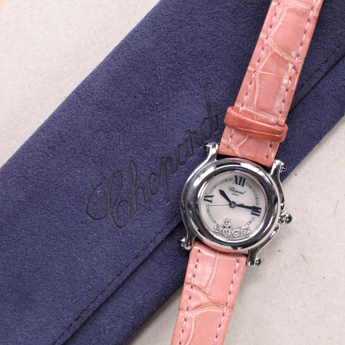 Montre CHOPARD - Montre Happy Sport Diamant – 27/8245-23 58 Facettes 811-24344