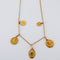 Collier Collier Or Jaune 5 Médailles 58 Facettes