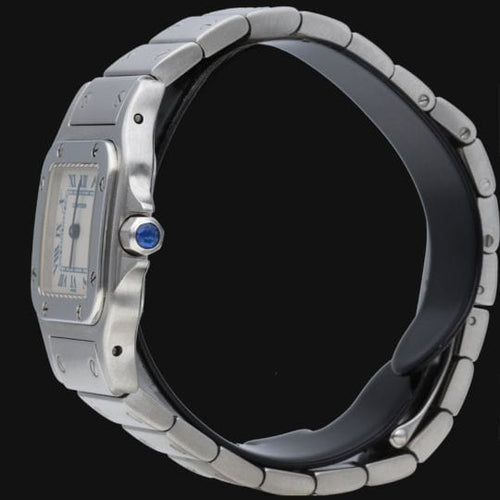 Montre Cartier Montre Santos Galbée Pm 58 Facettes MT42439