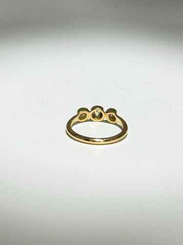 Bague Bague diamants or jaune 58 Facettes