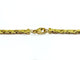 Collier Collier Or jaune Lisse et Sablé 58 Facettes