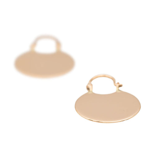 Boucles d'oreilles Ginette NY Boucles d'oreilles Donuts Hoops Or rose 58 Facettes 2678586CN