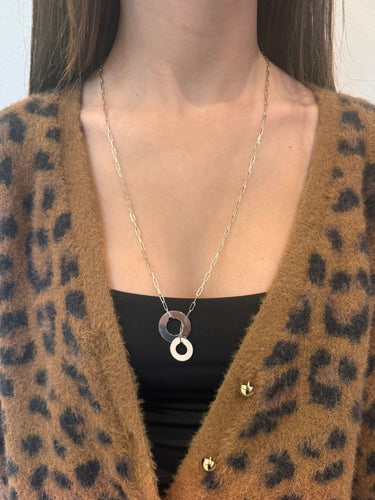 Dinh Van - Ketting "Doelwit" Witgoud 