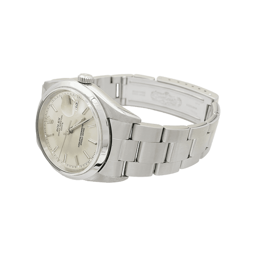 Montre Montre Rolex, "Oyster Perpetual Date", acier. 58 Facettes 34562