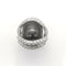 Bague 54 Bague or blanc, onyx & diamants 58 Facettes