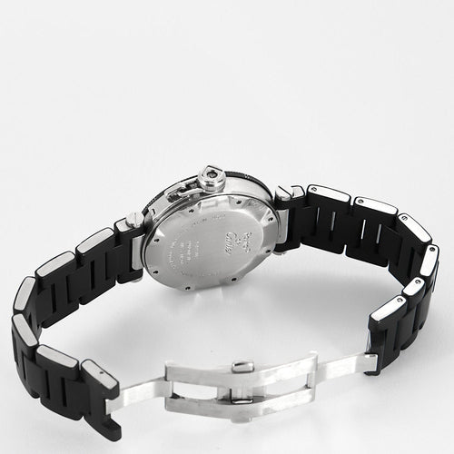 Montre CARTIER - PASHA - Montre en acier à boitier rond à mouvement automatique 58 Facettes B240623