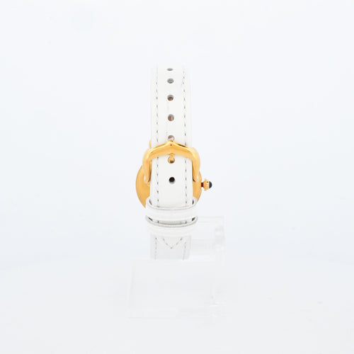 Montre Cartier - Montre Must Colisée - Ivory trinity dial 58 Facettes