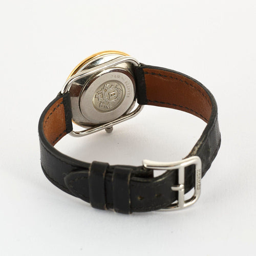 Montre HERMES - Montre Arceau - Plaqué or et acier 58 Facettes