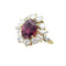 Bague Bague avec rubis de Birmanie de 3,24 ct et diamants 58 Facettes