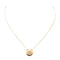 Collier Ginette NY Collier Little Monogram Or rose 58 Facettes 2678597CN