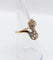 Bague 51 Bague toi et moi antique or jaune, diamants, monture à enroulement (circa 1900) 58 Facettes A05284