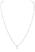 Collier collier or blanc diamant solitaire 58 Facettes 092941