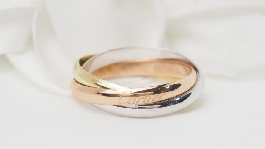 Bague Bague Trinity 3 ors de Cartier 58 Facettes