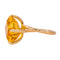 Bague 55 Bague Cocktail Or rose Citrine 58 Facettes 4578557RV