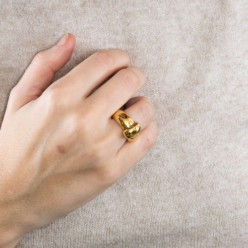 Bague 52 Bague or jaune OJ Perrin 58 Facettes