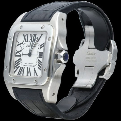 Montre Cartier Montre Santos 100 Xl 58 Facettes MT44350