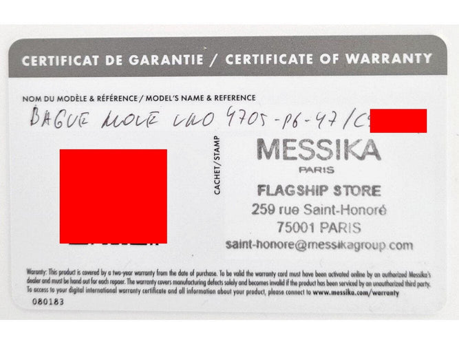 Bague 47 bague MESSIKA move uno semi pavee 04705-pg or rose 18k & diamants t47 58 Facettes 272292