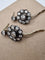 Boucles d'oreilles Boucles d'oreilles antiques en or, argent et diamants taille ancienne 58 Facettes