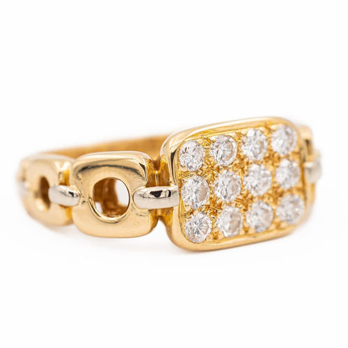 Bague 57 Bague Or jaune Diamant 58 Facettes 2360857CN