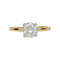 Bague 52 Solitaire diamant 1,03 carats deux ors. 58 Facettes 31526