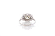 Bague Bague diamant en platine 58 Facettes 25990dv