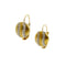 Boucles d'oreilles Boucles d'oreilles en or jaune et diamants 58 Facettes 38429
