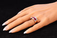 Bague 55 Bague vintage en or, rubis et diamants années 1950 58 Facettes 24247-0015