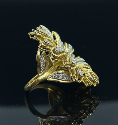 Bague Anello a Margherita, Nostra Creazione 58 Facettes