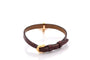 Bracelet Bracelet signé Cartier en or 18k et cuir 58 Facettes 27329