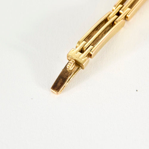 Наруквица од жутог злата, дијаманта и рубина