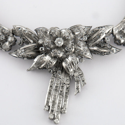 Collier Collier Diamants Art Déco 58 Facettes