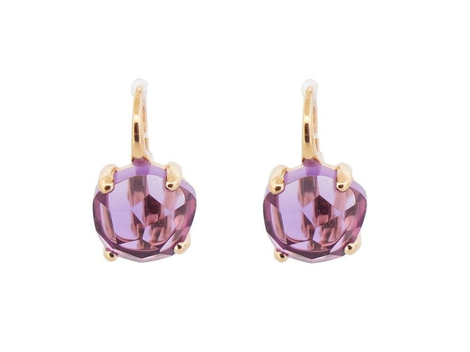 Boucles d'oreilles boucles d'oreilles POMELLATO lola or rose amethyste 58 Facettes 259048
