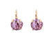 Boucles d'oreilles boucles d'oreilles POMELLATO lola or rose amethyste 58 Facettes 259048