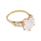 Bague 53 Bague solitaire or jaune, diamant 3,35 carats. 58 Facettes 34009