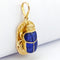 Pendentif Pendentif Scarabée en Or Jaune et Lapis-Lazuli 58 Facettes 32613