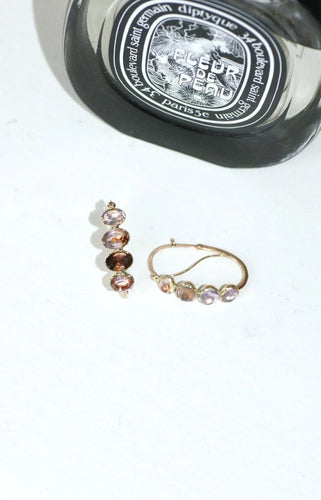 Boucles d'oreilles Boucles d'oreilles poissardes améthyste 58 Facettes