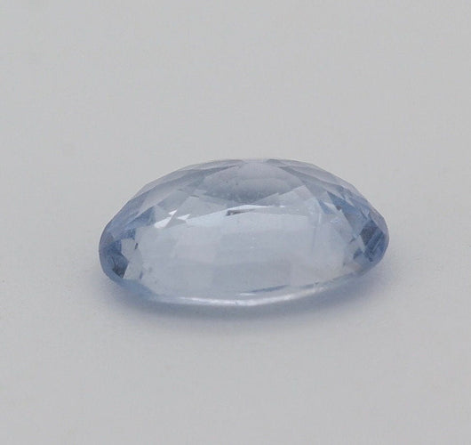 Gemstone Saphir bleu 1.01cts chauffé certificat PRECIEUX 58 Facettes 456