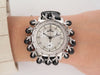 Montre montre MEYERS lady mouna-on 36mm acier diamants quartz 58 Facettes 264349