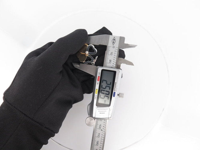 Pendentif pendentif CARTIER charm trefles coeurs or jaune blanc diamant 58 Facettes 264290