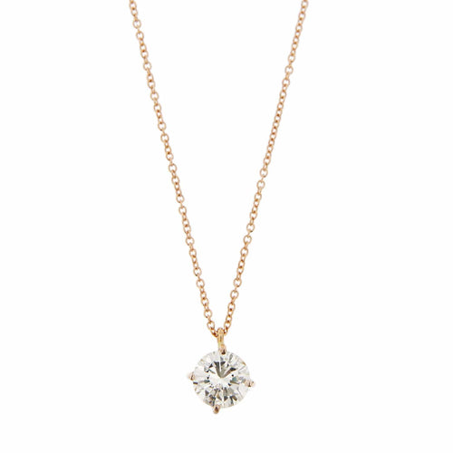 Collier Collier Solitaire diamant 1,13 ct 58 Facettes 431
