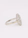 Bague 57 Bague marquise or blanc diamants 58 Facettes J606