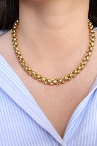 Collier Collier Maille souple Or jaune 58 Facettes 2122750CN