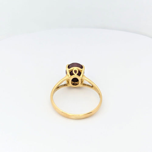 Bague 59 Bague Or jaune Saphir 58 Facettes 28921