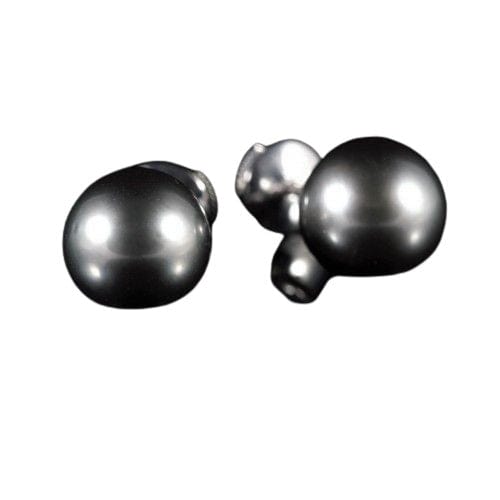 Boucles d'oreilles Puces perles de culture de Tahiti 58 Facettes R754