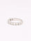Bague Alliance or blanc diamants taille ancienne 58 Facettes J609