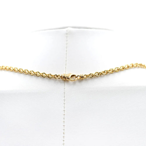 Collier BULGARI - Collier Bulgari en or jaune avec jade, corail et lapis 58 Facettes