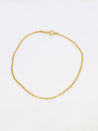 Collier Collier chaine vintage or brossé 58 Facettes 510