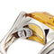 Bague 56 Bague citrine et diamants 58 Facettes 12776