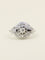 Bague 53 Bague Art Déco cible or blanc platine diamants 58 Facettes 1192.4