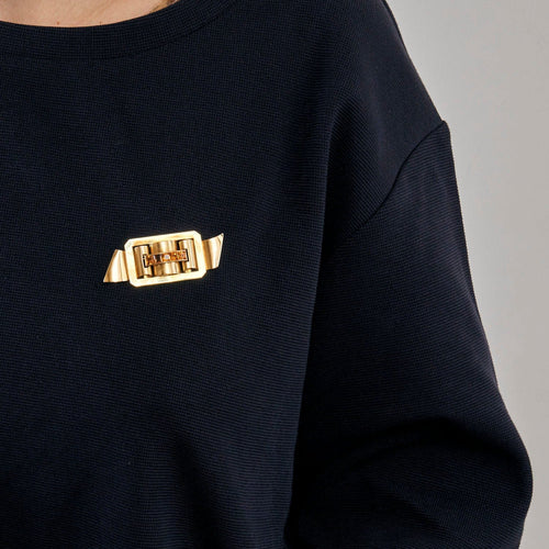 Broche BROCHE ART DECO OR ET CITRINE 58 Facettes M8429